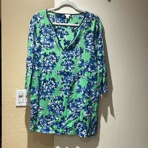 J Crew cotton floral shirt